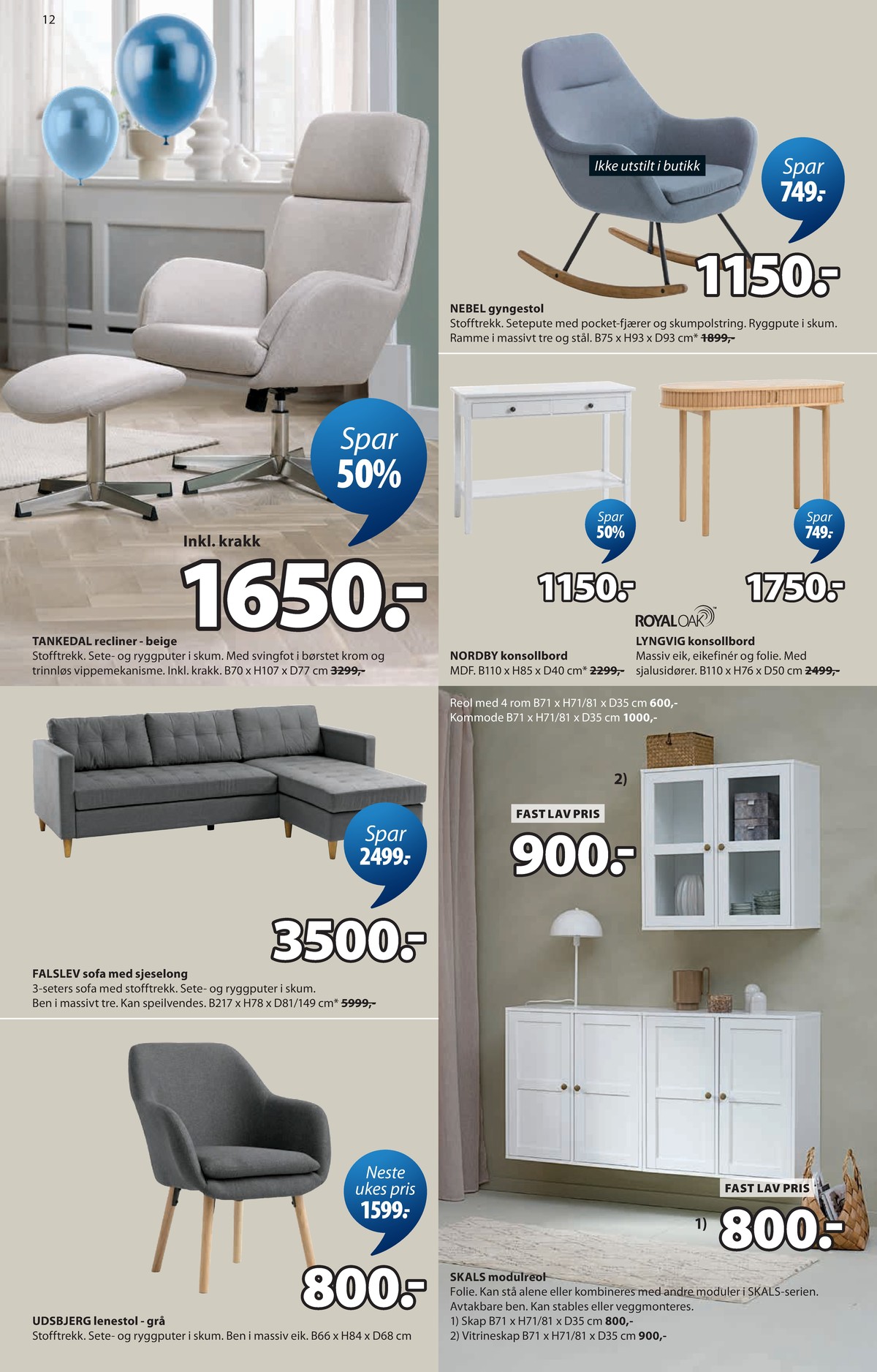 Se JYSK kundeavis for uge 16 på Tilbudsuken.no. Se gode tilbud på mange varer. Les kundeavisen her! Side 13