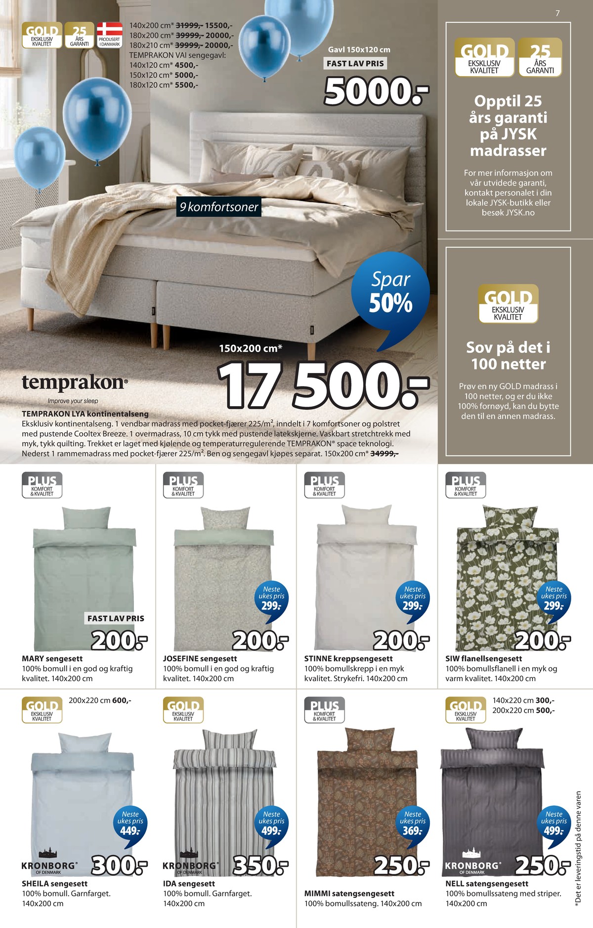 Se JYSK kundeavis for uge 16 på Tilbudsuken.no. Se gode tilbud på mange varer. Les kundeavisen her! Side 8