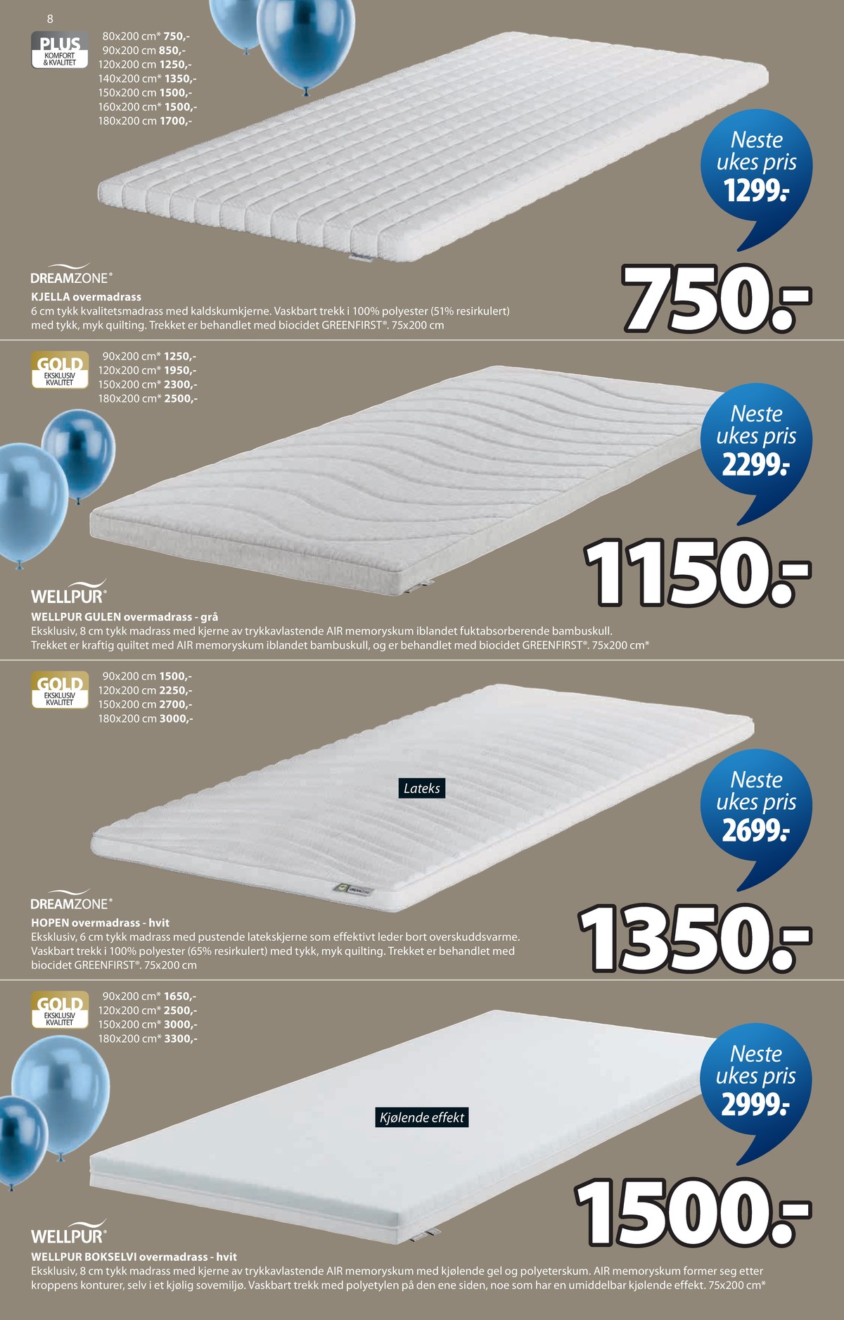 Se JYSK kundeavis for uge 16 på Tilbudsuken.no. Se gode tilbud på mange varer. Les kundeavisen her! Side 9