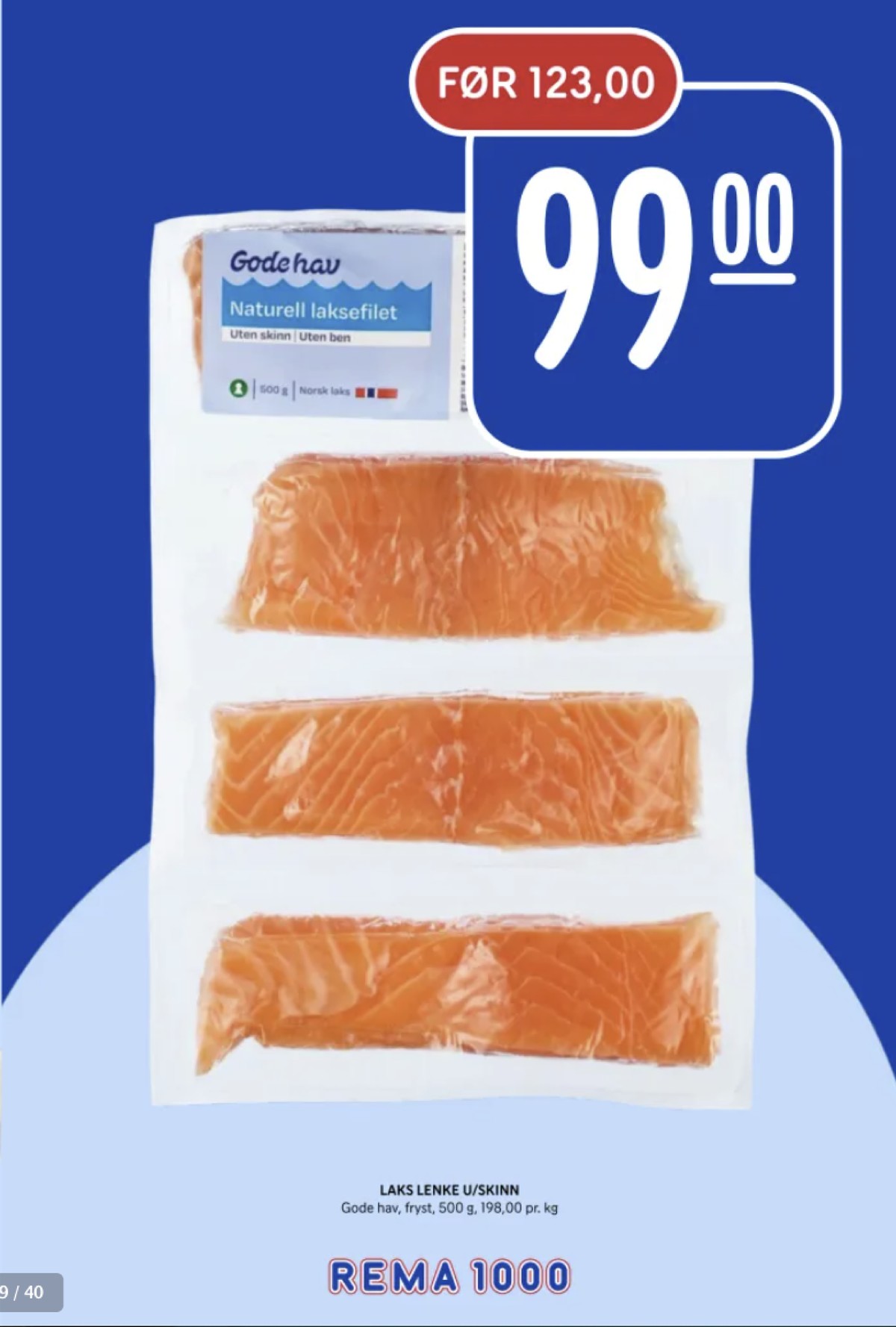 Se Rema 1000 kundeavis for uke 16 på Tilbudsuken.no. Se gode tilbud på mange varer, f.eks. laksefilet godehav eller andre varer. Les kundeavisen her! Side 19