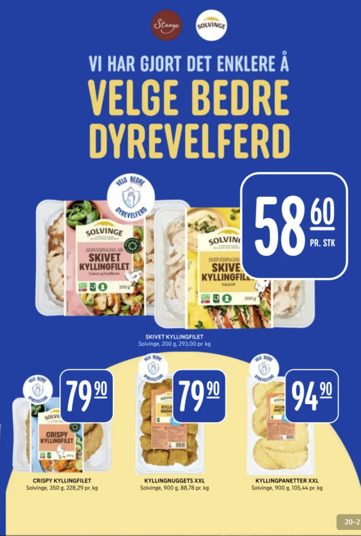 Se Rema 1000 kundeavis for uke 16 på Tilbudsuken.no. Se gode tilbud på mange varer, f.eks. kyllingfilet skivet solvinge eller kyllingpanetter solvinge. Les kundeavisen her! Side 20