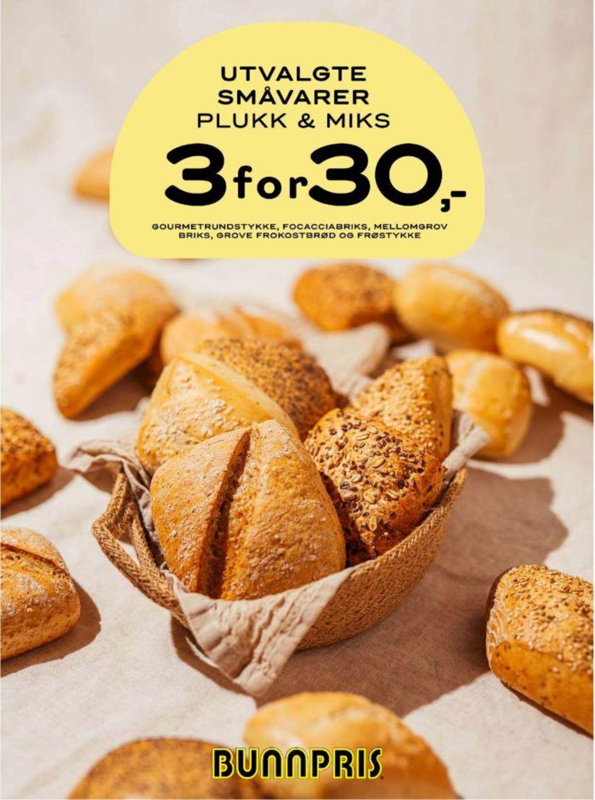 Se Bunnpris kundeavis for uke 16 på Tilbudsuken.no. Se gode tilbud på mange varer, f.eks. butiksbagt brød ukjent eller andre varer. Les kundeavisen her! Side 24