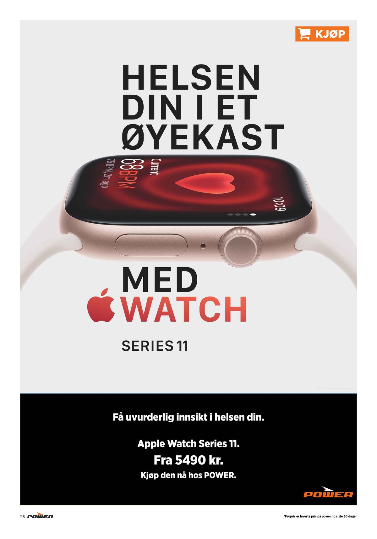 Se Power kundeavis for uge 16 på Tilbudsuken.no. Se gode tilbud på mange varer. Les kundeavisen her! Side 26