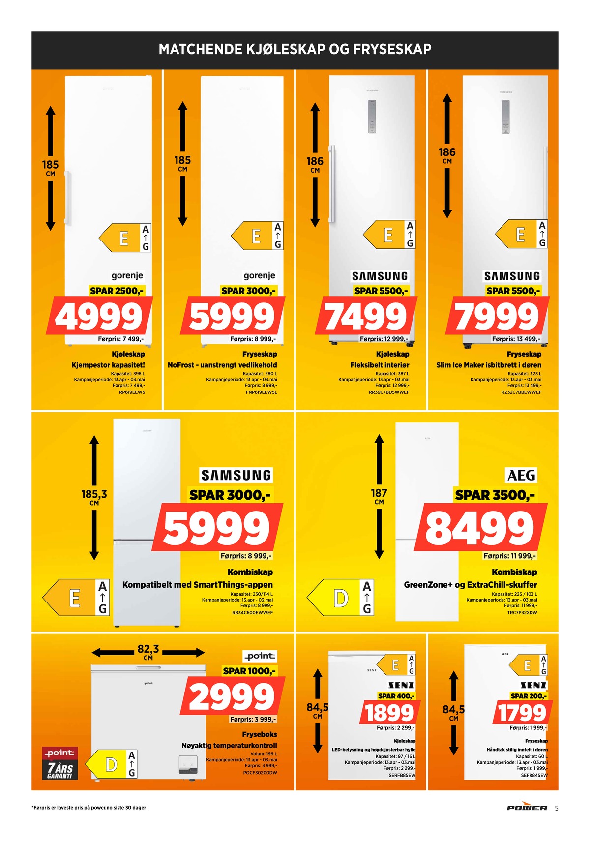 Se Power kundeavis for uge 16 på Tilbudsuken.no. Se gode tilbud på mange varer. Les kundeavisen her! Side 5