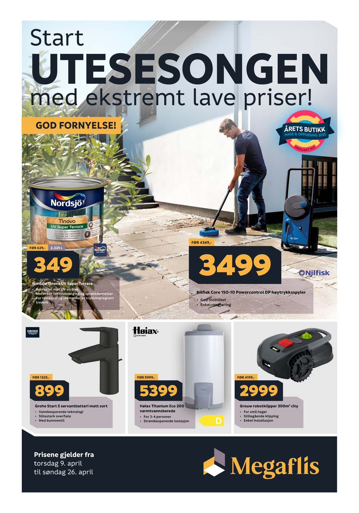 Se Megaflis kundeavis for uge 16 på Tilbudsuken.no. Se gode tilbud på mange varer. Les kundeavisen her! Side 1