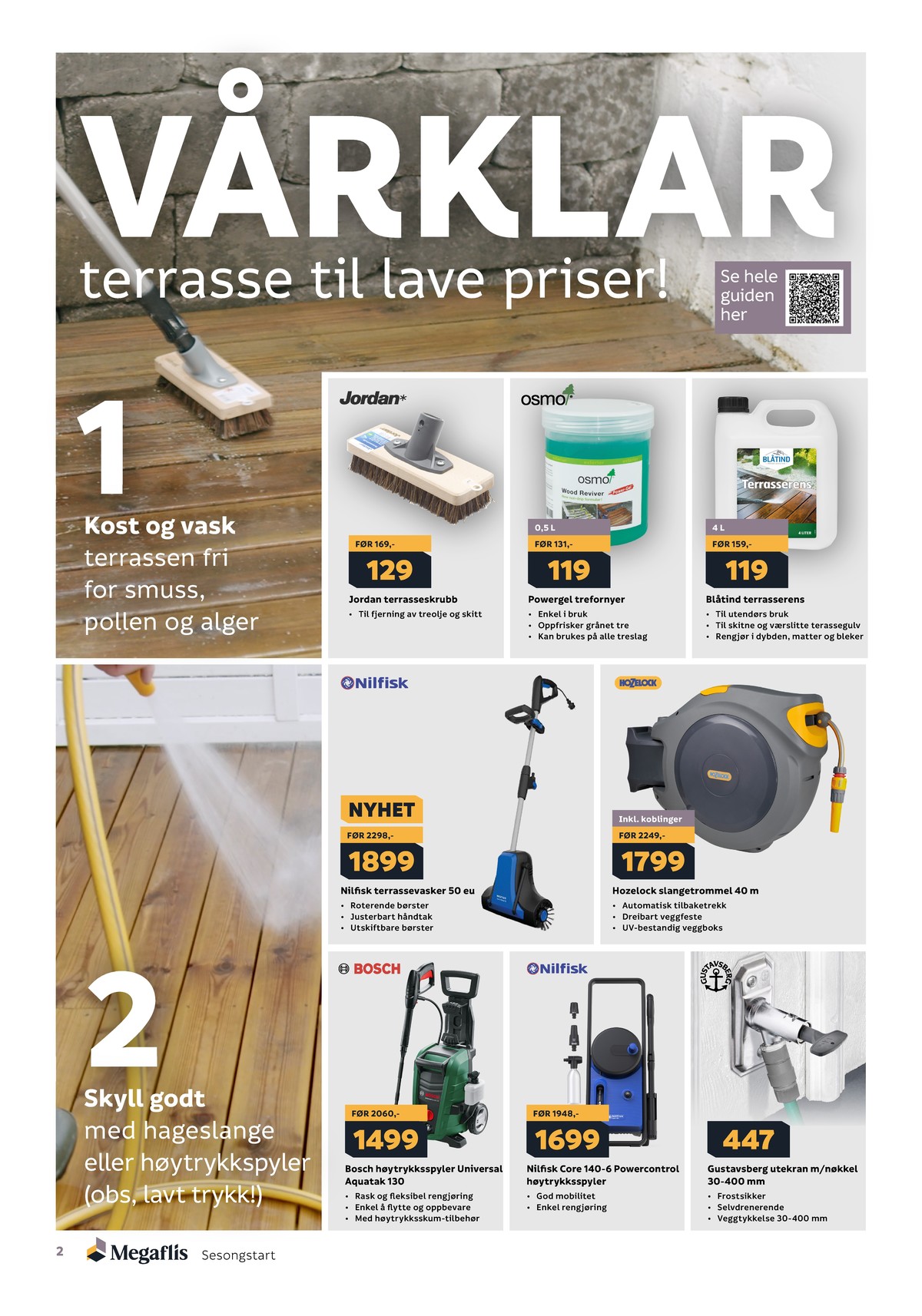 Se Megaflis kundeavis for uge 16 på Tilbudsuken.no. Se gode tilbud på mange varer. Les kundeavisen her! Side 2