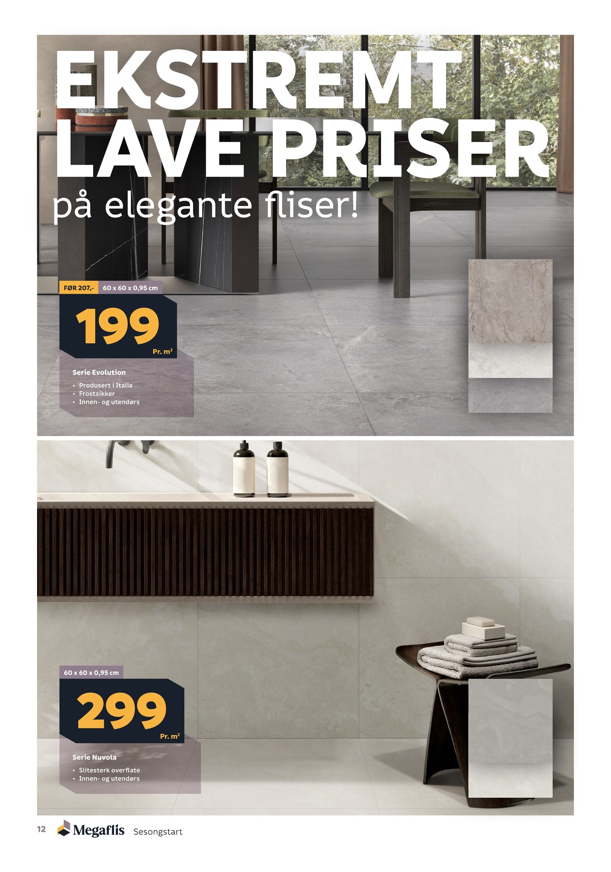 Se Megaflis kundeavis for uge 16 på Tilbudsuken.no. Se gode tilbud på mange varer. Les kundeavisen her! Side 12