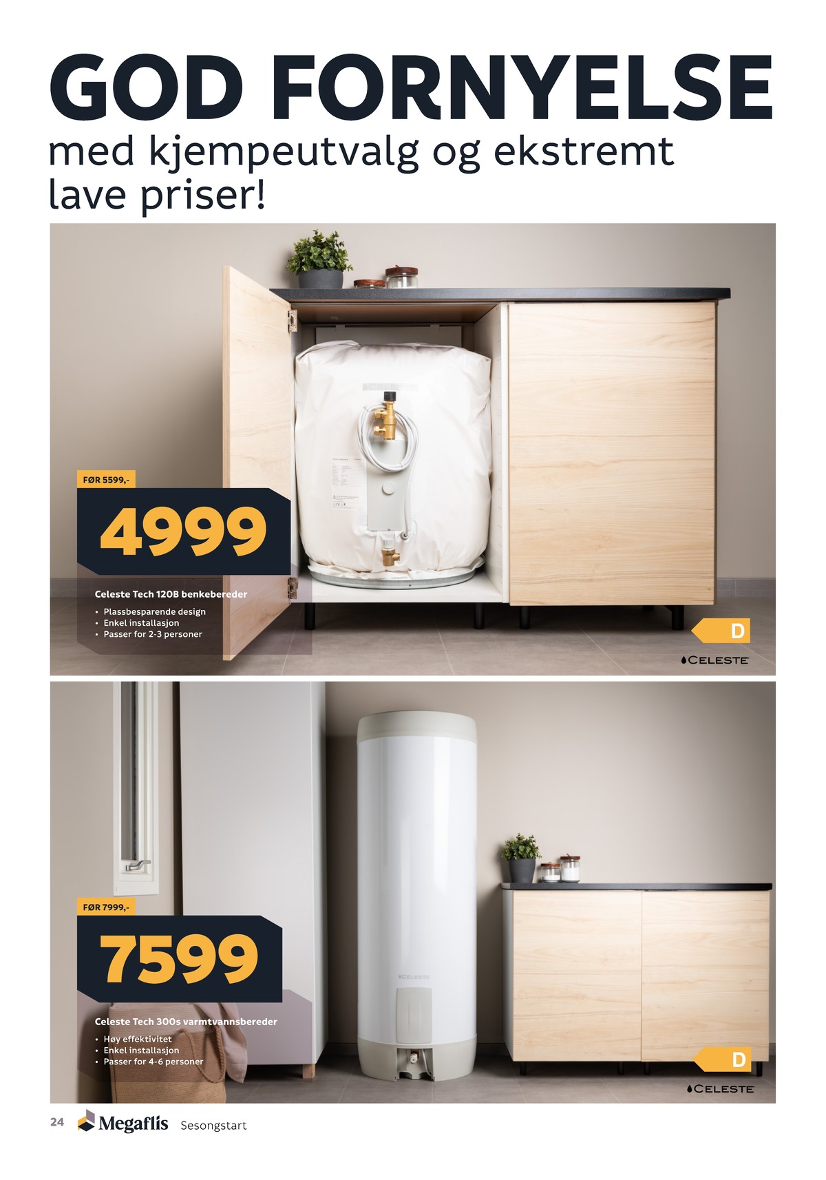 Se Megaflis kundeavis for uge 16 på Tilbudsuken.no. Se gode tilbud på mange varer. Les kundeavisen her! Side 24