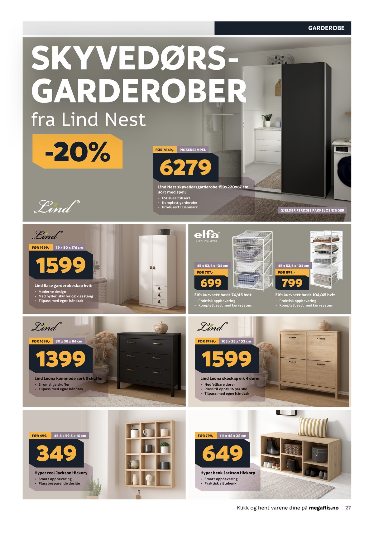 Se Megaflis kundeavis for uge 16 på Tilbudsuken.no. Se gode tilbud på mange varer. Les kundeavisen her! Side 27