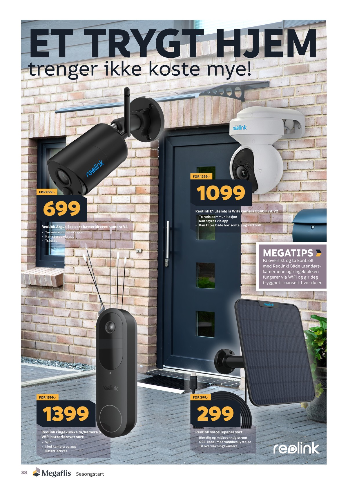 Se Megaflis kundeavis for uge 16 på Tilbudsuken.no. Se gode tilbud på mange varer. Les kundeavisen her! Side 38