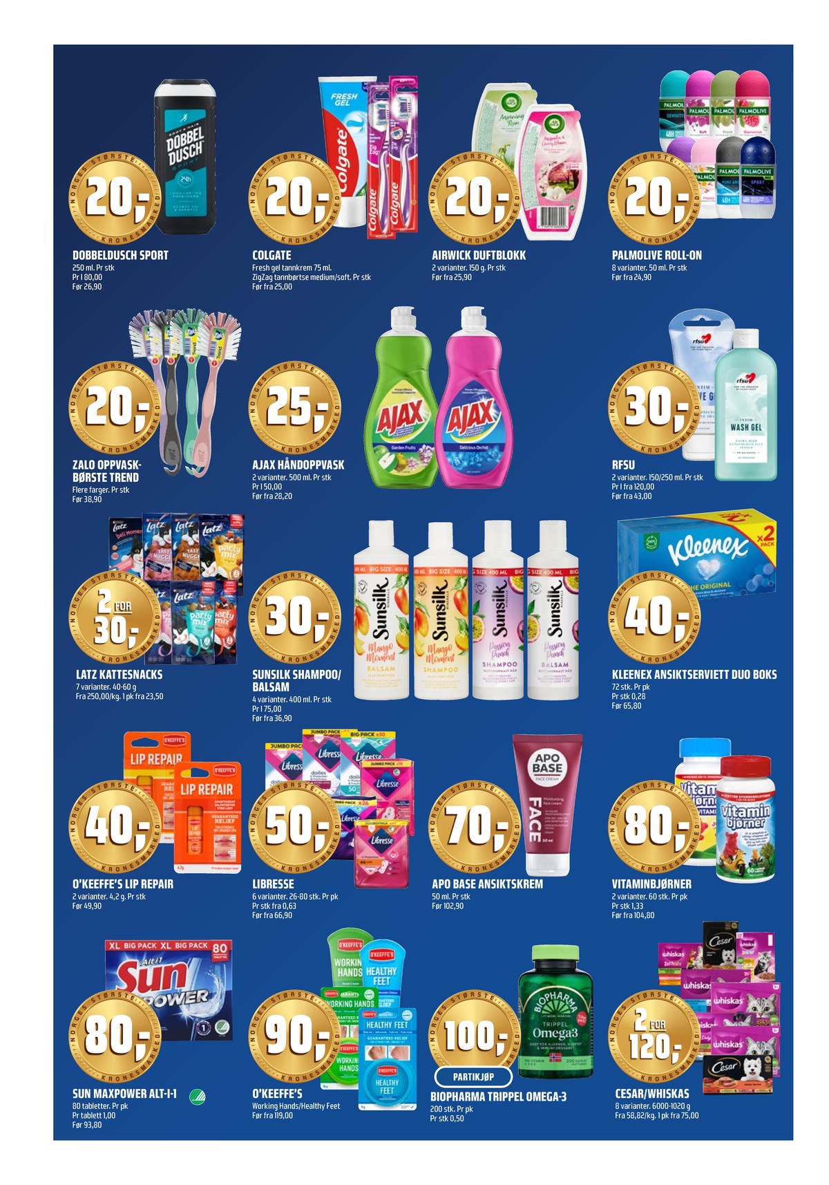 Se Coop Obs kundeavis for uge 16 på Tilbudsuken.no. Se gode tilbud på mange varer. Les kundeavisen her! Side 14