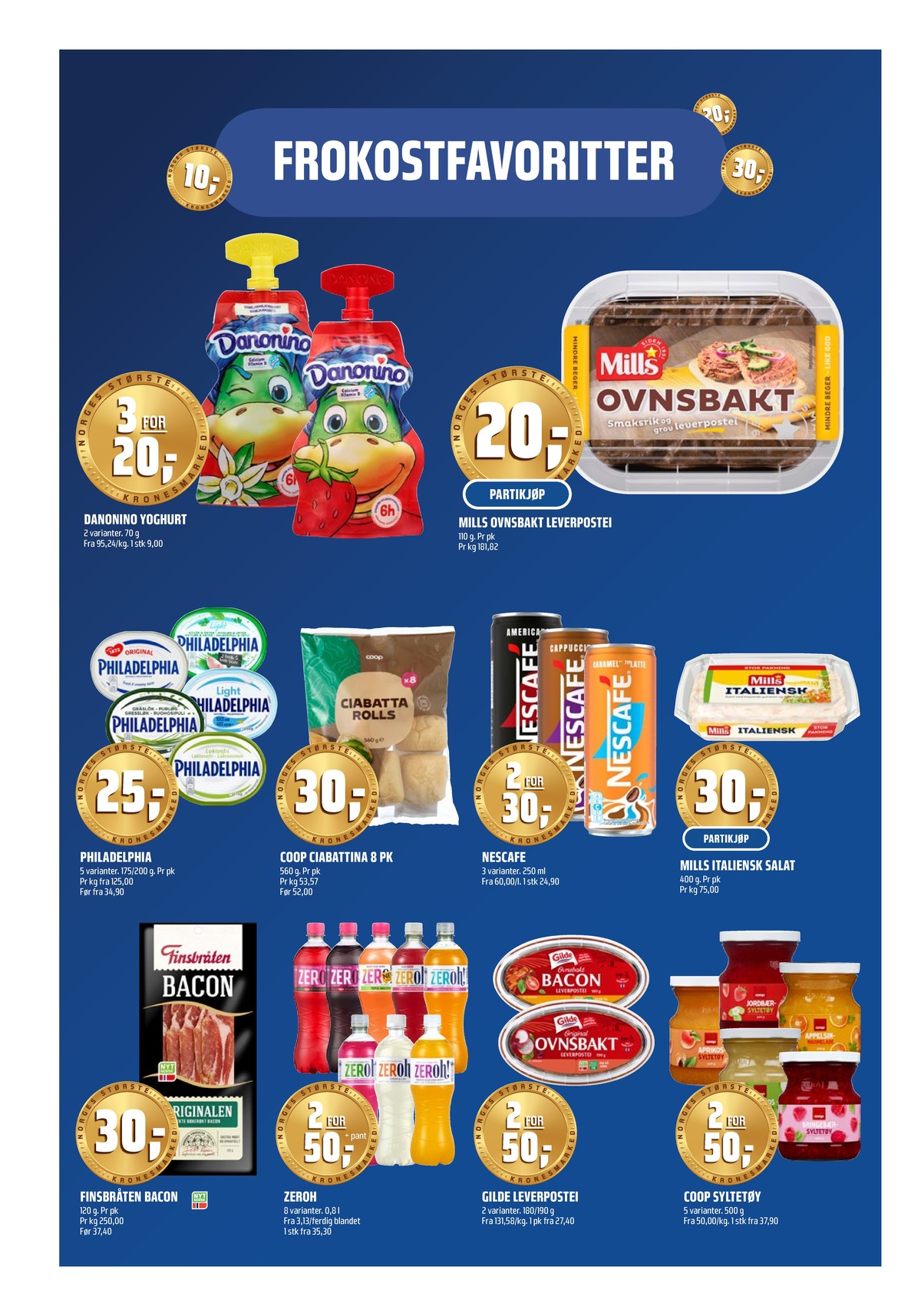 Se Coop Obs kundeavis for uge 16 på Tilbudsuken.no. Se gode tilbud på mange varer. Les kundeavisen her! Side 10