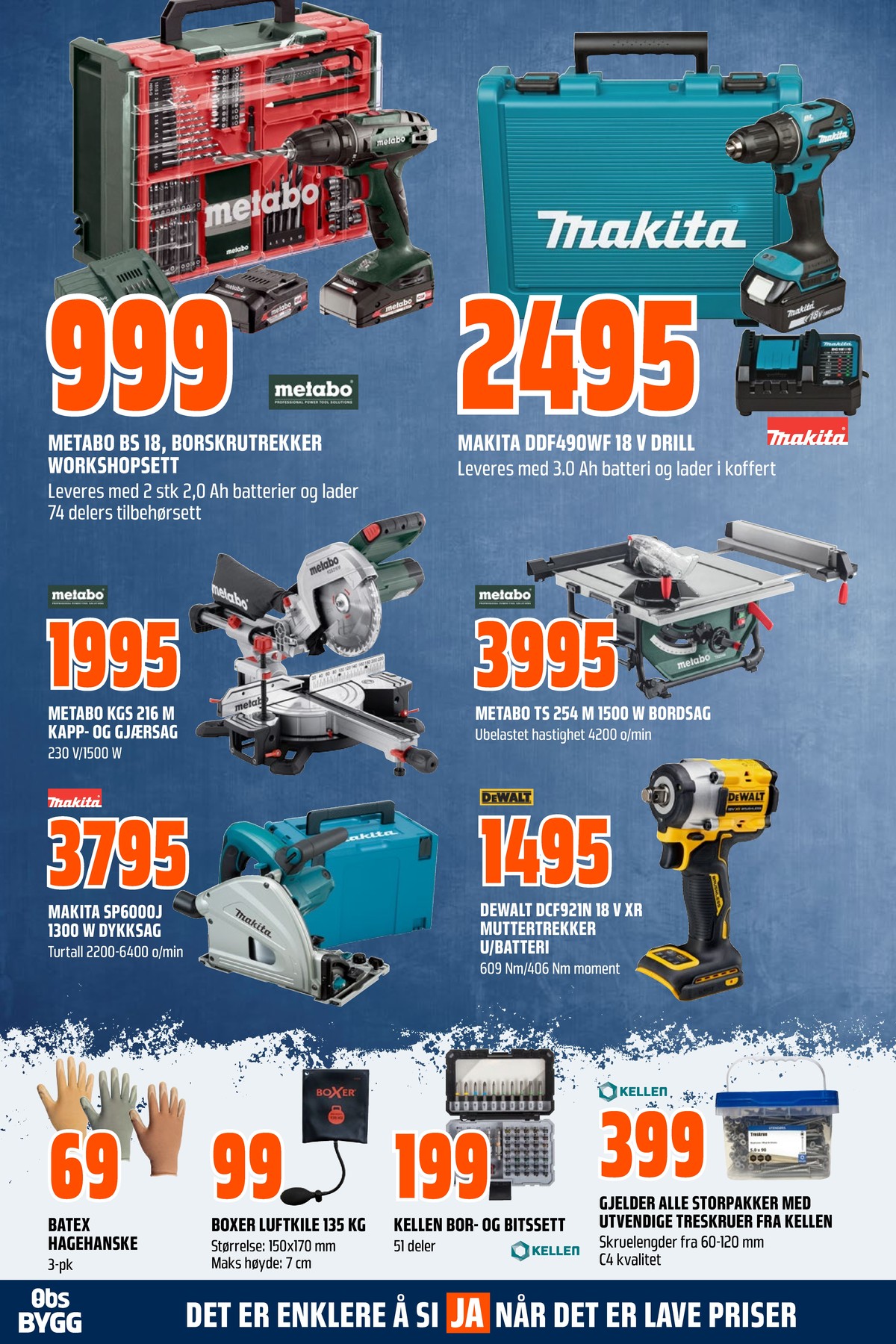 Se Coop Obs Bygg kundeavis for uge 16 på Tilbudsuken.no. Se gode tilbud på mange varer. Les kundeavisen her! Side 23