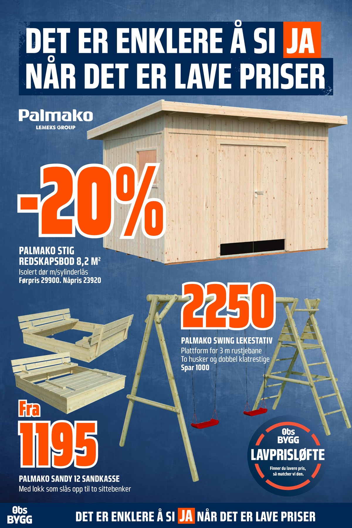 Se Coop Obs Bygg kundeavis for uge 16 på Tilbudsuken.no. Se gode tilbud på mange varer. Les kundeavisen her! Side 24