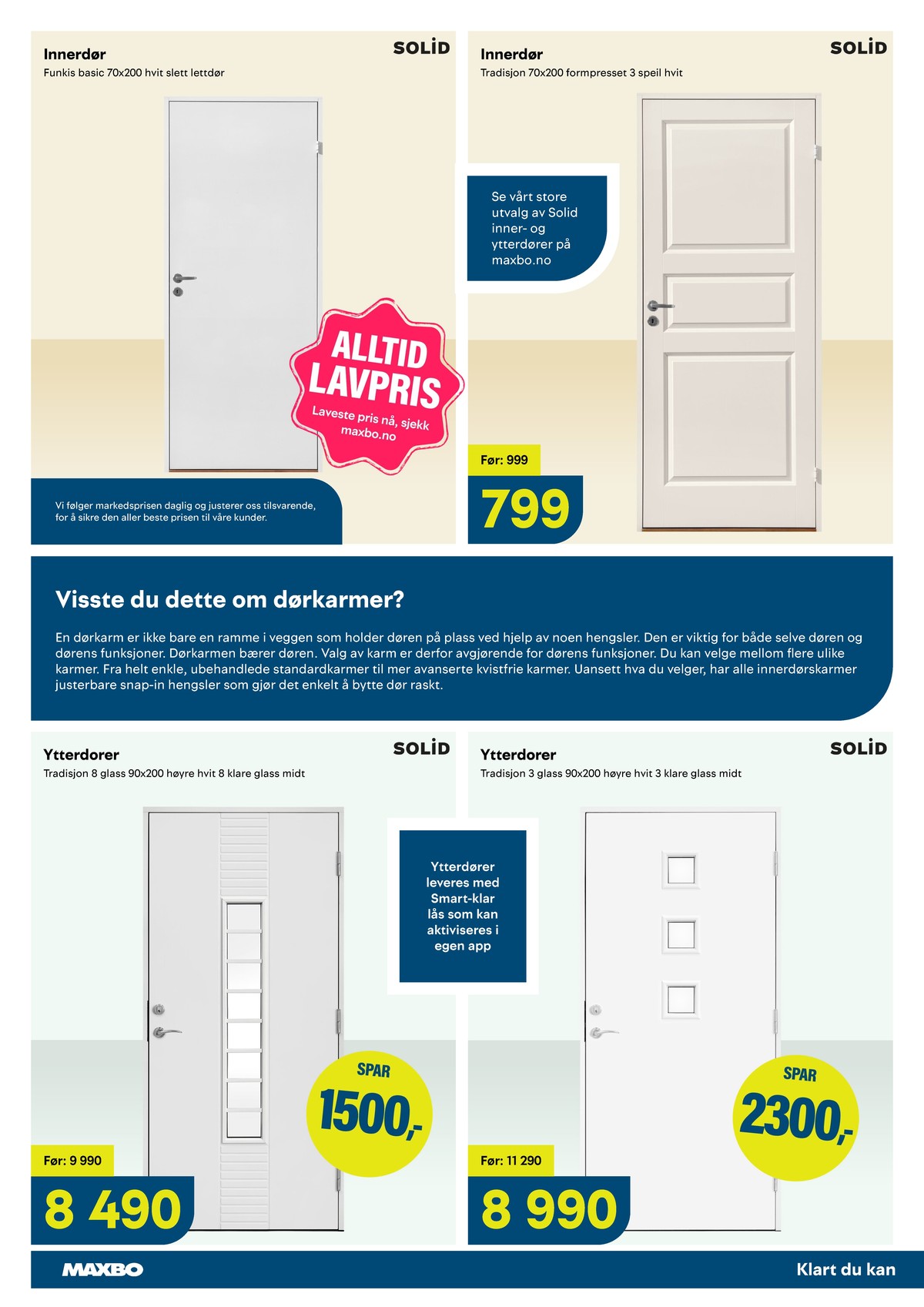 Se Maxbo kundeavis for uge 17 på Tilbudsuken.no. Se gode tilbud på mange varer. Les kundeavisen her! Side 14