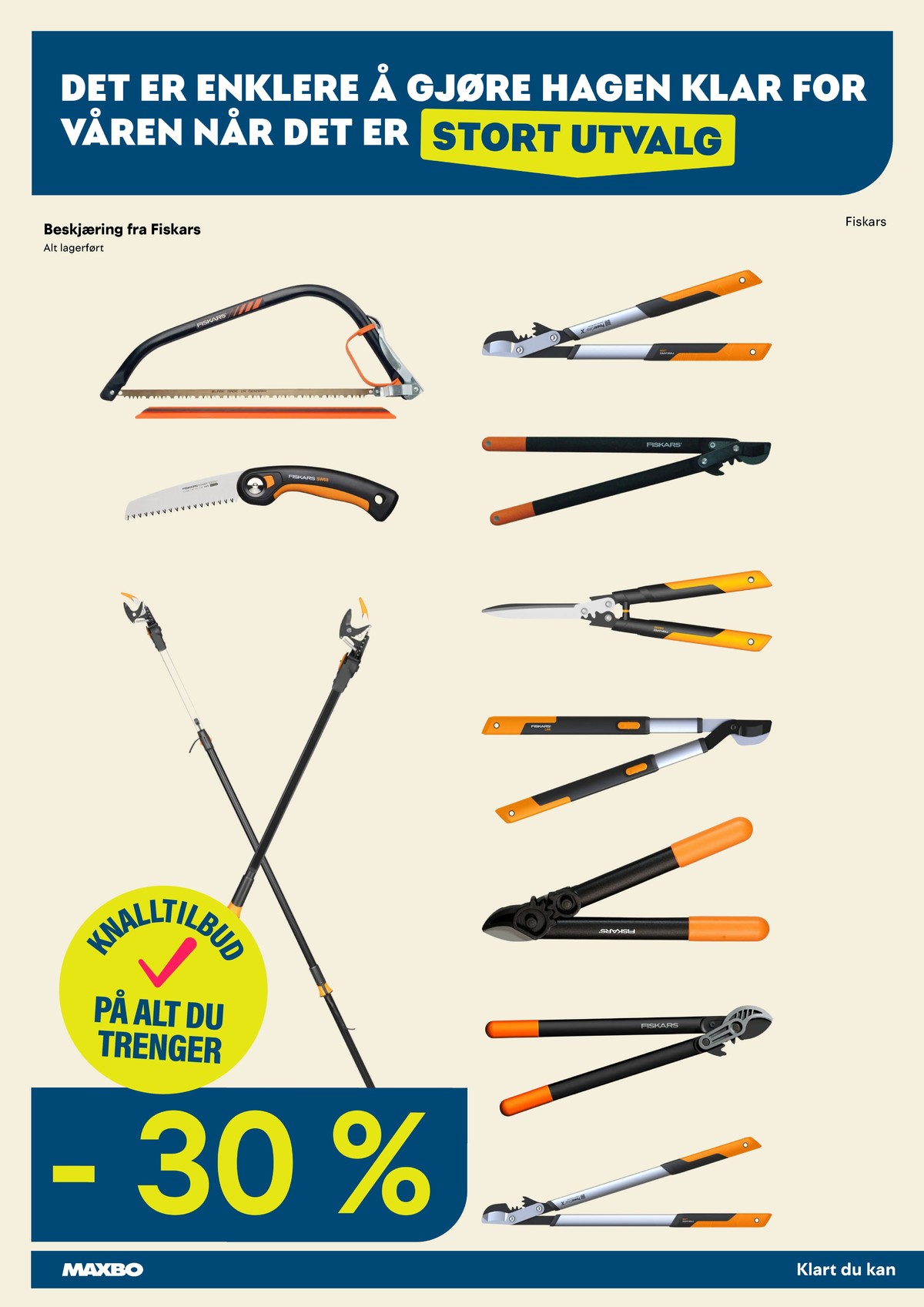 Se Maxbo kundeavis for uge 17 på Tilbudsuken.no. Se gode tilbud på mange varer. Les kundeavisen her! Side 18