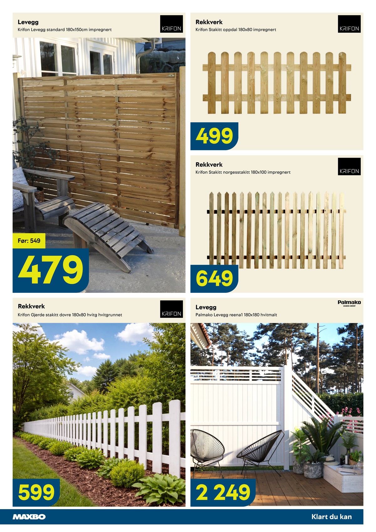 Se Maxbo kundeavis for uge 17 på Tilbudsuken.no. Se gode tilbud på mange varer. Les kundeavisen her! Side 23