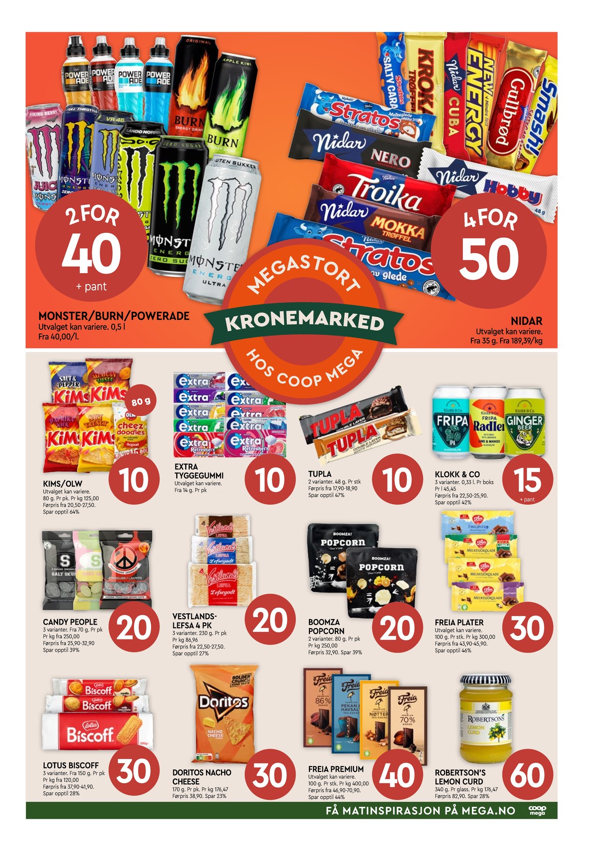 Se Coop Mega kundeavis for uge 17 på Tilbudsuken.no. Se gode tilbud på mange varer. Les kundeavisen her! Side 5