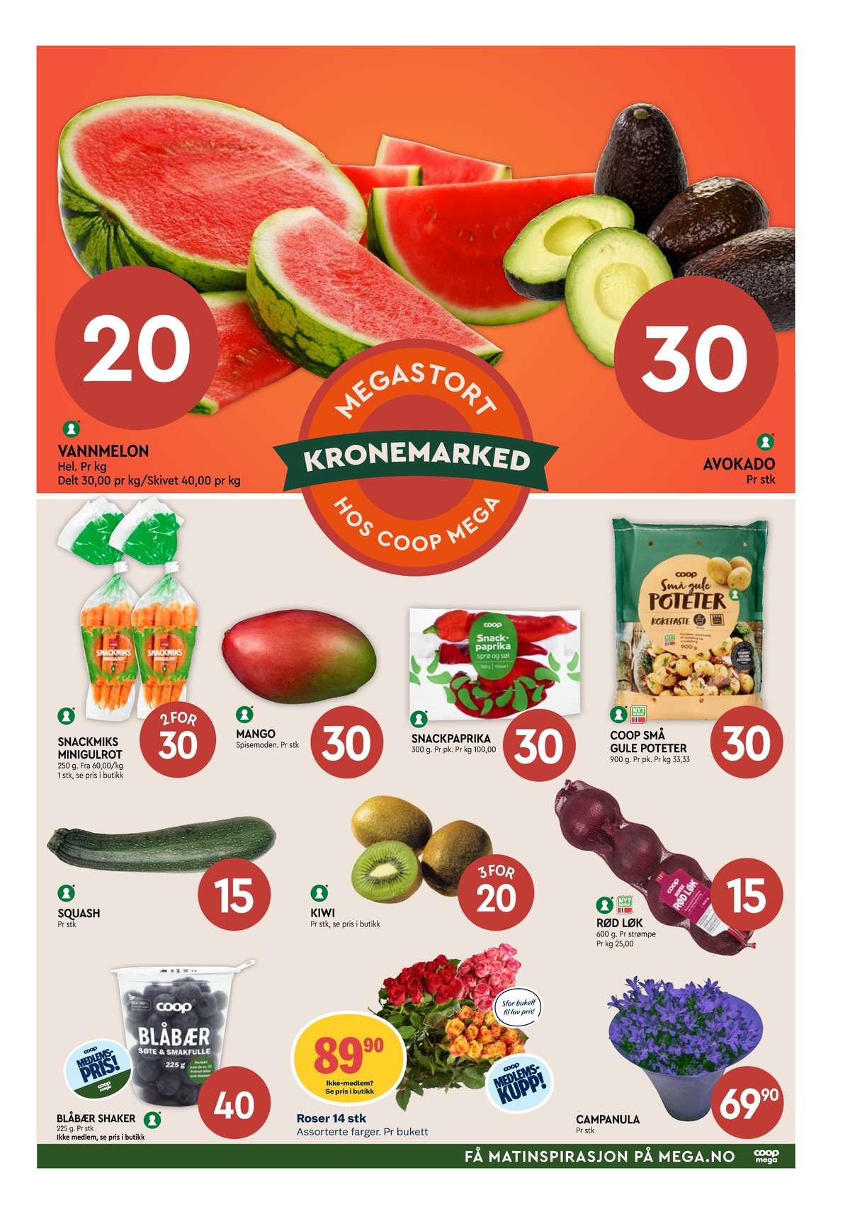 Se Coop Mega kundeavis for uge 17 på Tilbudsuken.no. Se gode tilbud på mange varer. Les kundeavisen her! Side 7