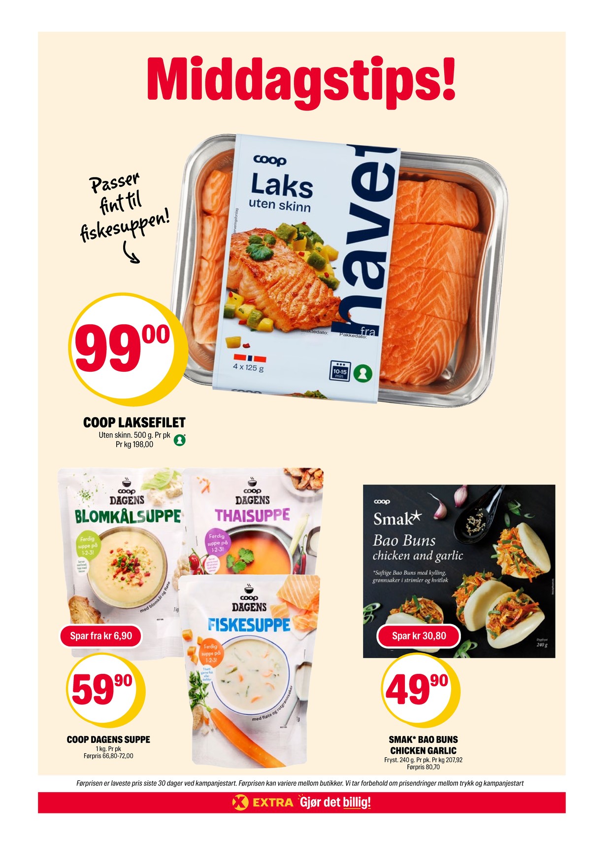 Se Coop Extra kundeavis for uge 17 på Tilbudsuken.no. Se gode tilbud på mange varer. Les kundeavisen her! Side 12