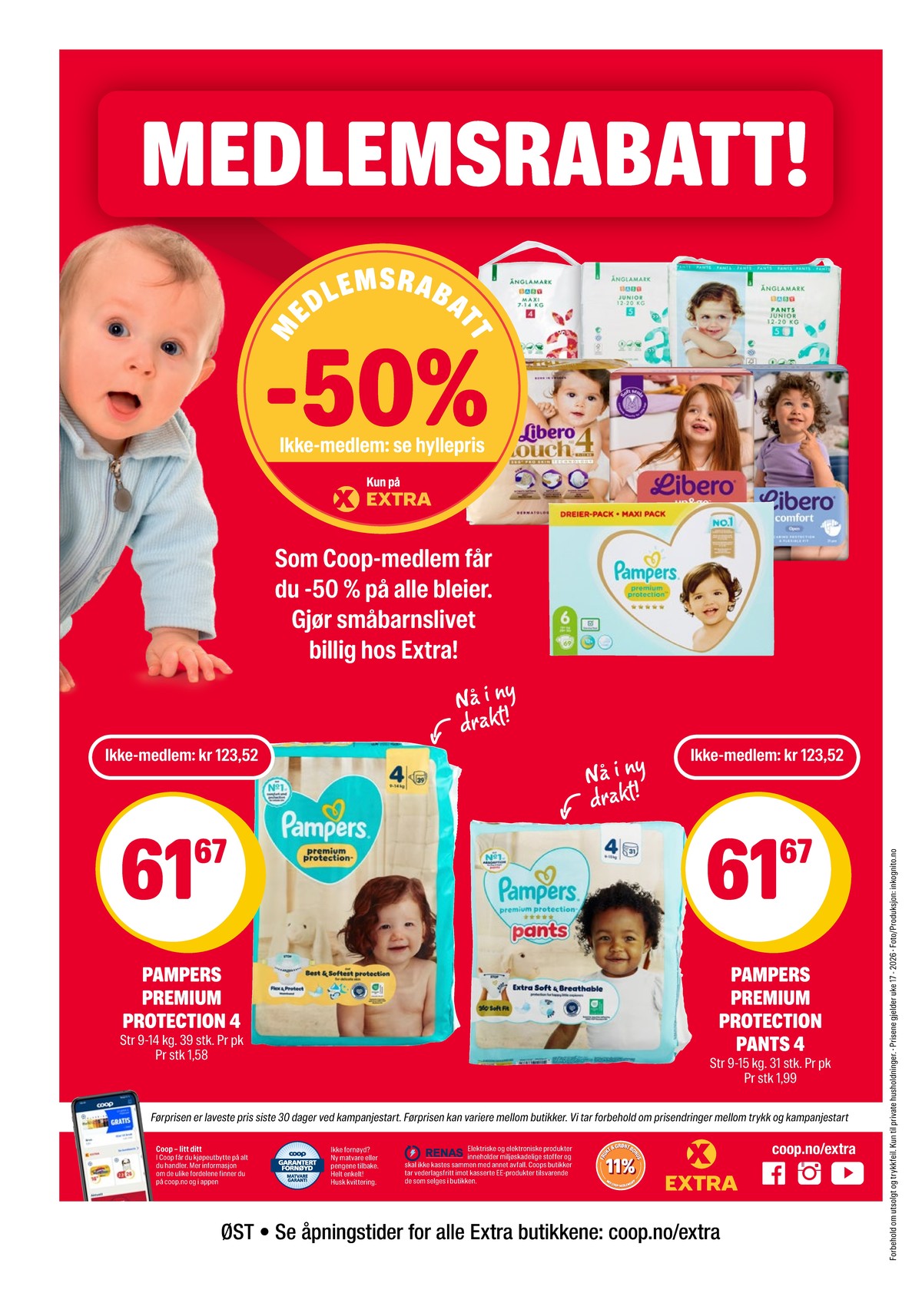 Se Coop Extra kundeavis for uge 17 på Tilbudsuken.no. Se gode tilbud på mange varer. Les kundeavisen her! Side 28