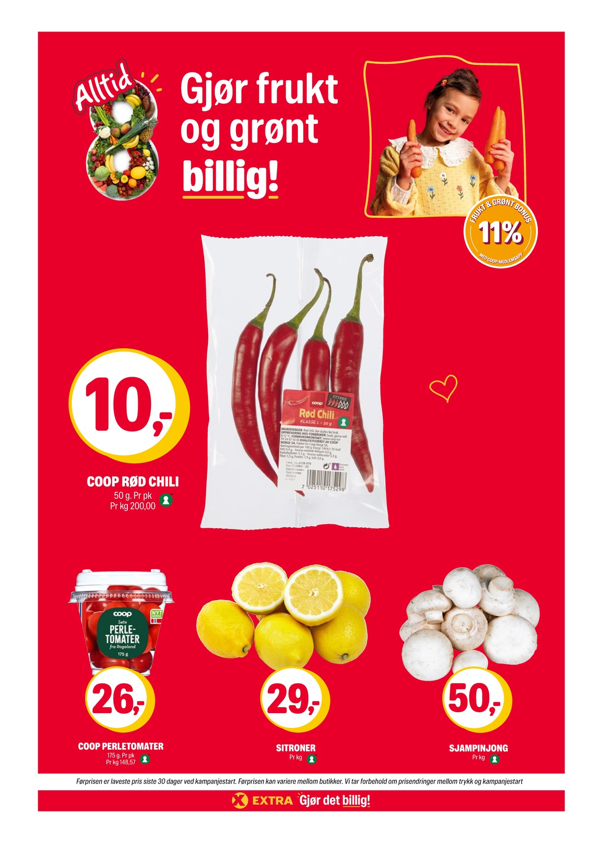 Se Coop Extra kundeavis for uge 17 på Tilbudsuken.no. Se gode tilbud på mange varer. Les kundeavisen her! Side 10