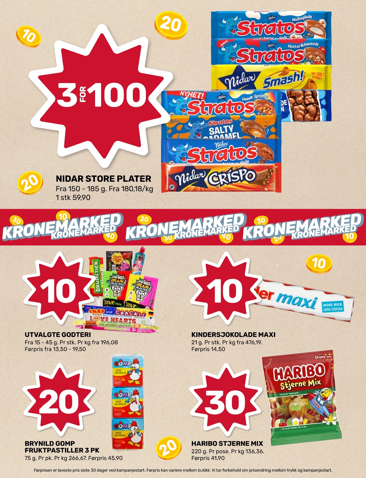 Se Coop Marked kundeavis for uge 17 på Tilbudsuken.no. Se gode tilbud på mange varer. Les kundeavisen her! Side 4