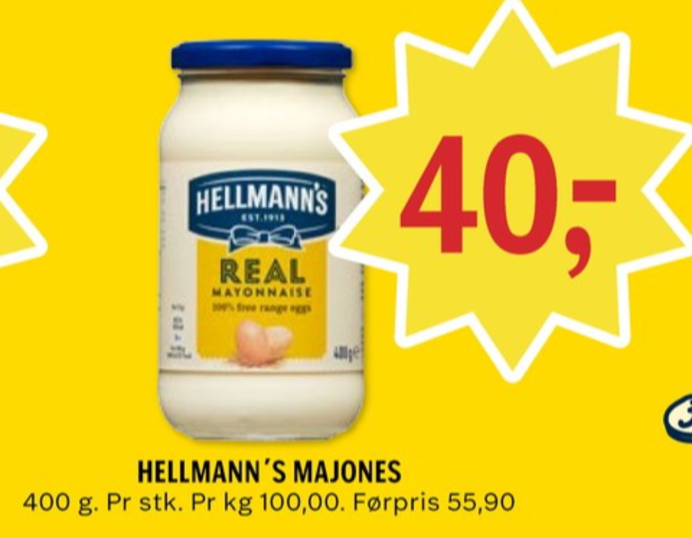 Hellmanns, Majones