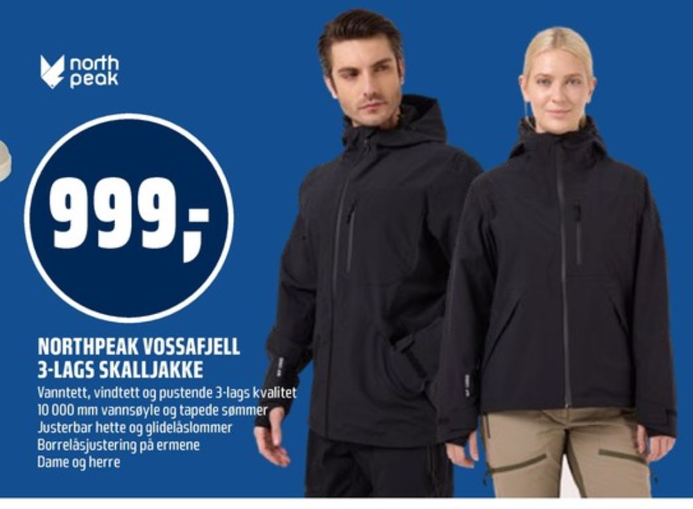 Northpeak, Jakke