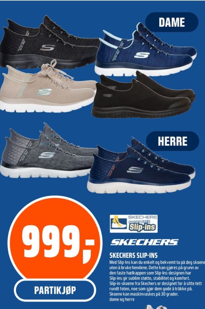Skechers, Sko