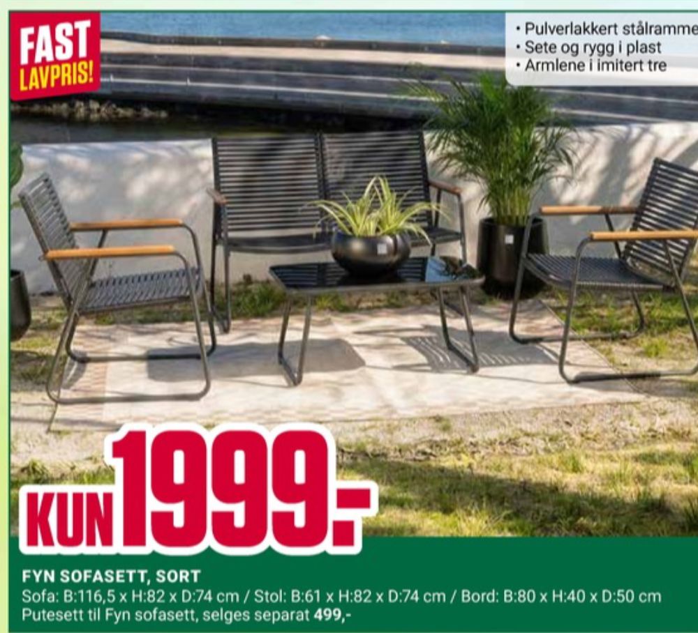 Ukjent, Hagepottesett