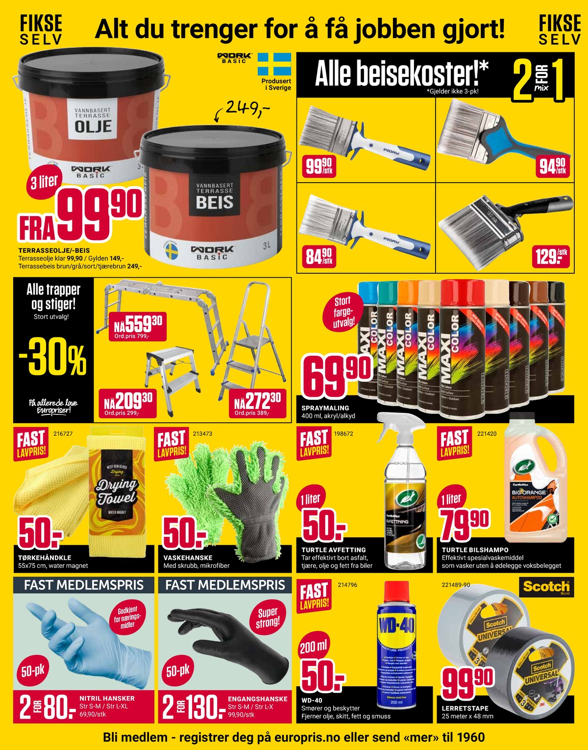 Se Europris kundeavis for uge 17 på Tilbudsuken.no. Se gode tilbud på mange varer. Les kundeavisen her! Side 11