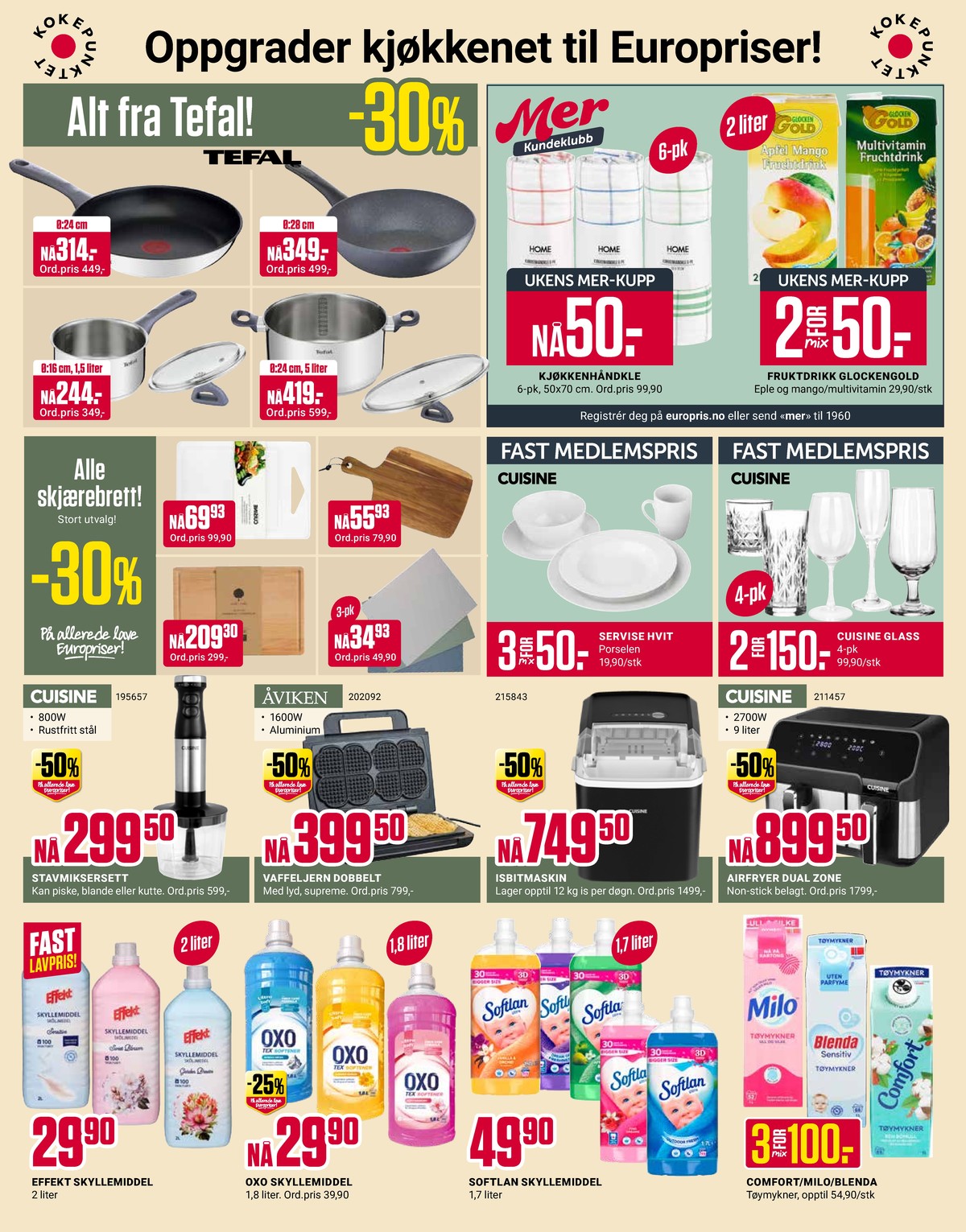 Se Europris kundeavis for uge 17 på Tilbudsuken.no. Se gode tilbud på mange varer. Les kundeavisen her! Side 12