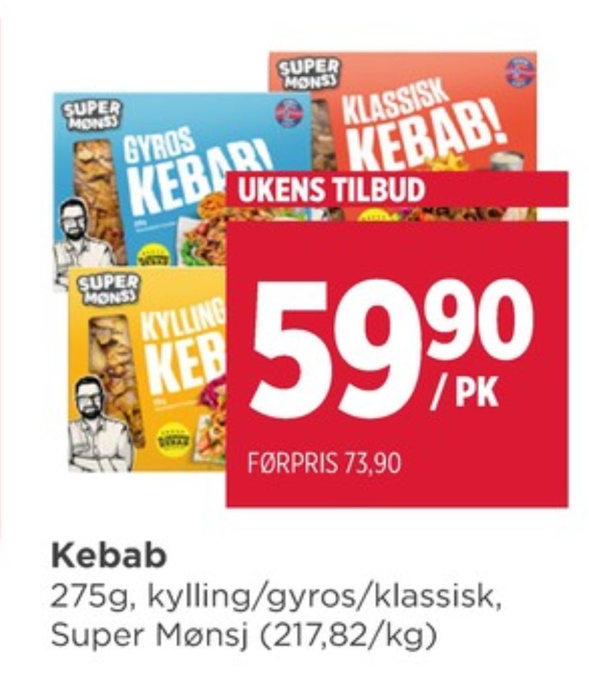 Super Mønsj, Gyros Kebab