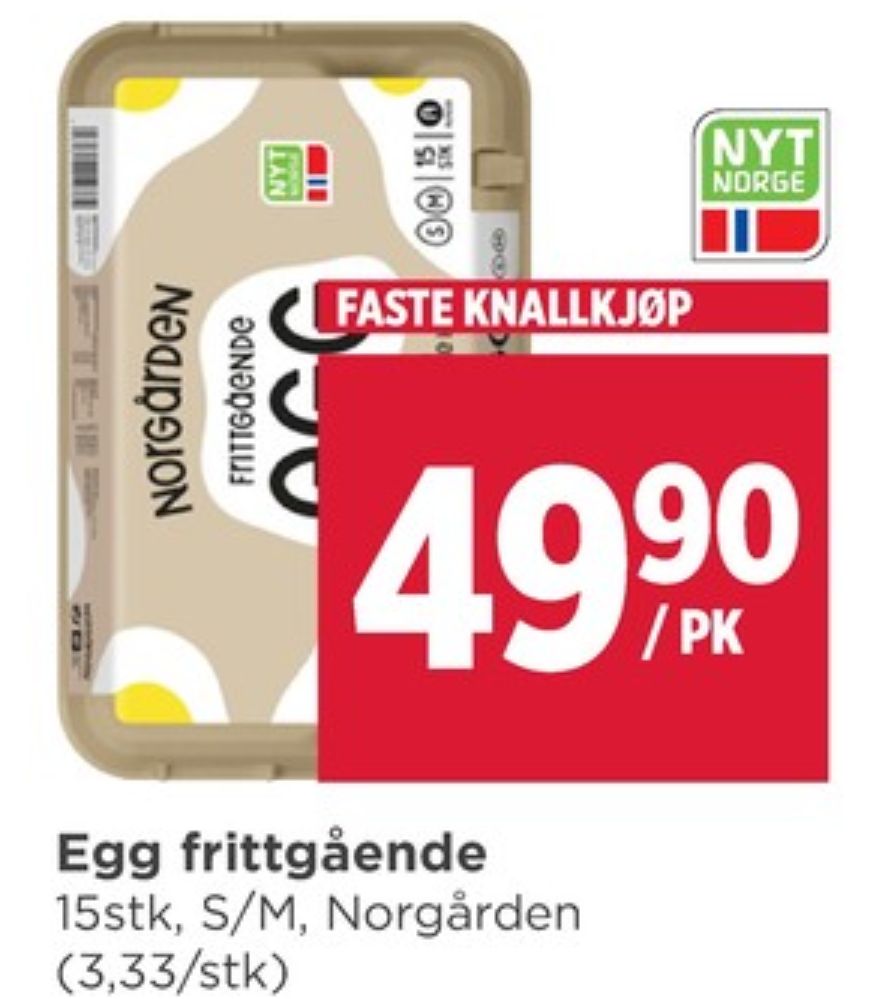 Norgården, Egg