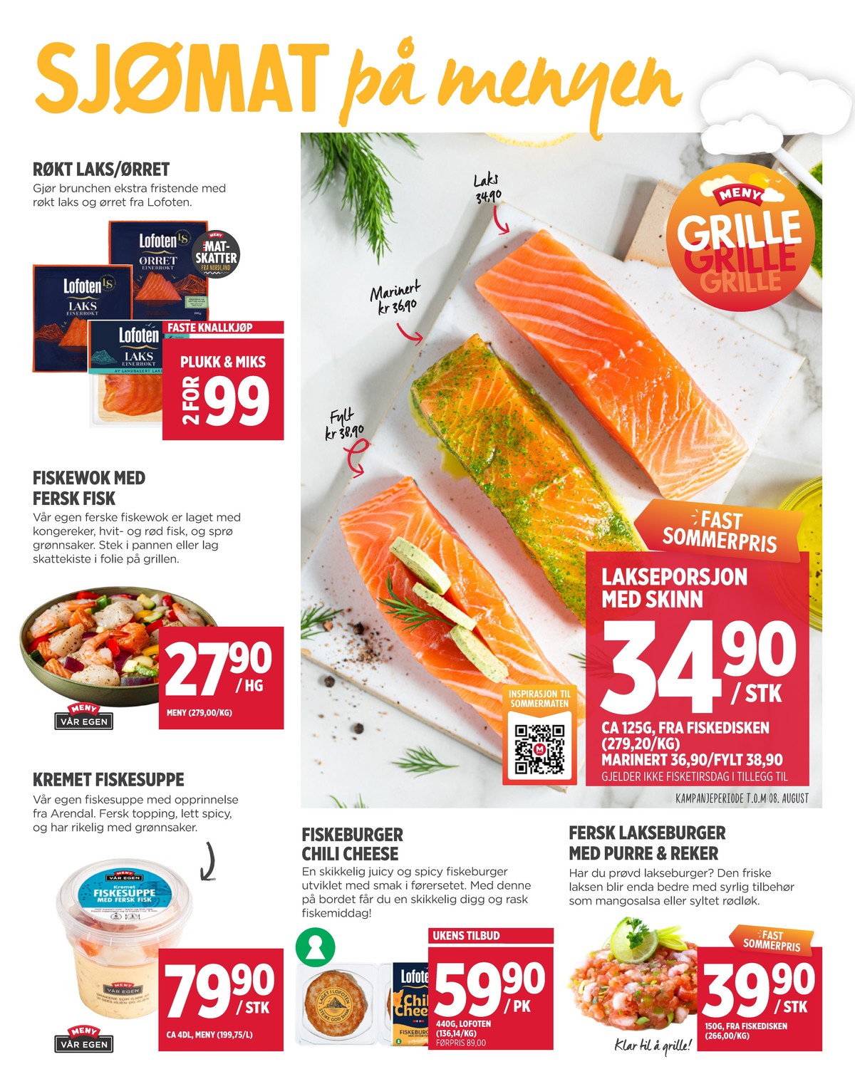 Se Meny kundeavis for uge 17 på Tilbudsuken.no. Se gode tilbud på mange varer. Les kundeavisen her! Side 4