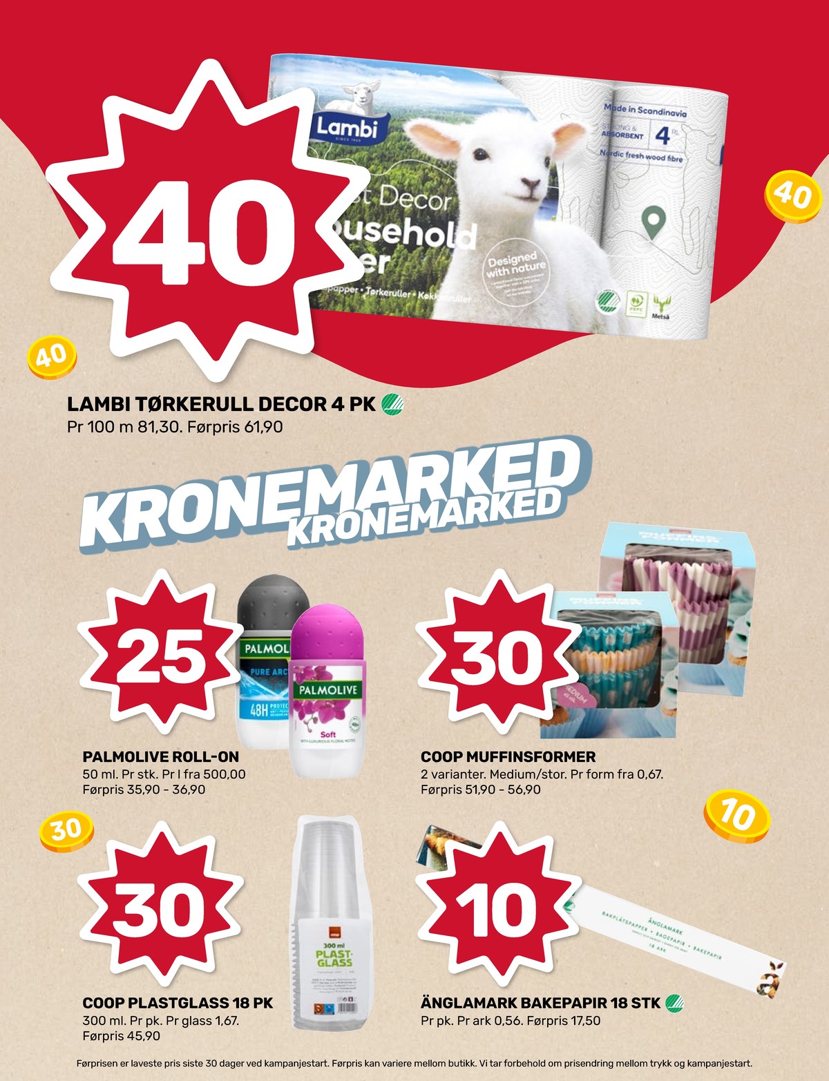 Se Matkroken kundeavis for uke 17 på Tilbudsuken.no. Se gode tilbud på mange varer, f.eks. tørkerull decor eller roll-on palmolive. Les kundeavisen her! Side 5