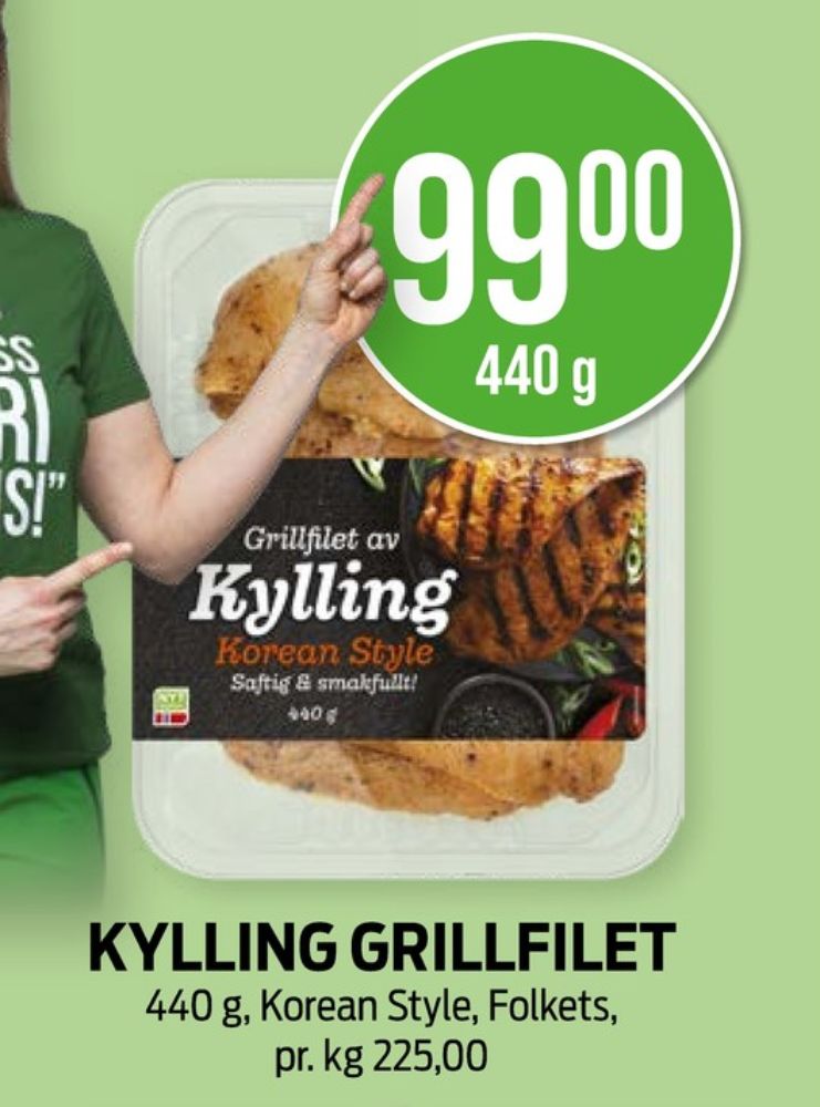 Folkets, Kyllingfilet