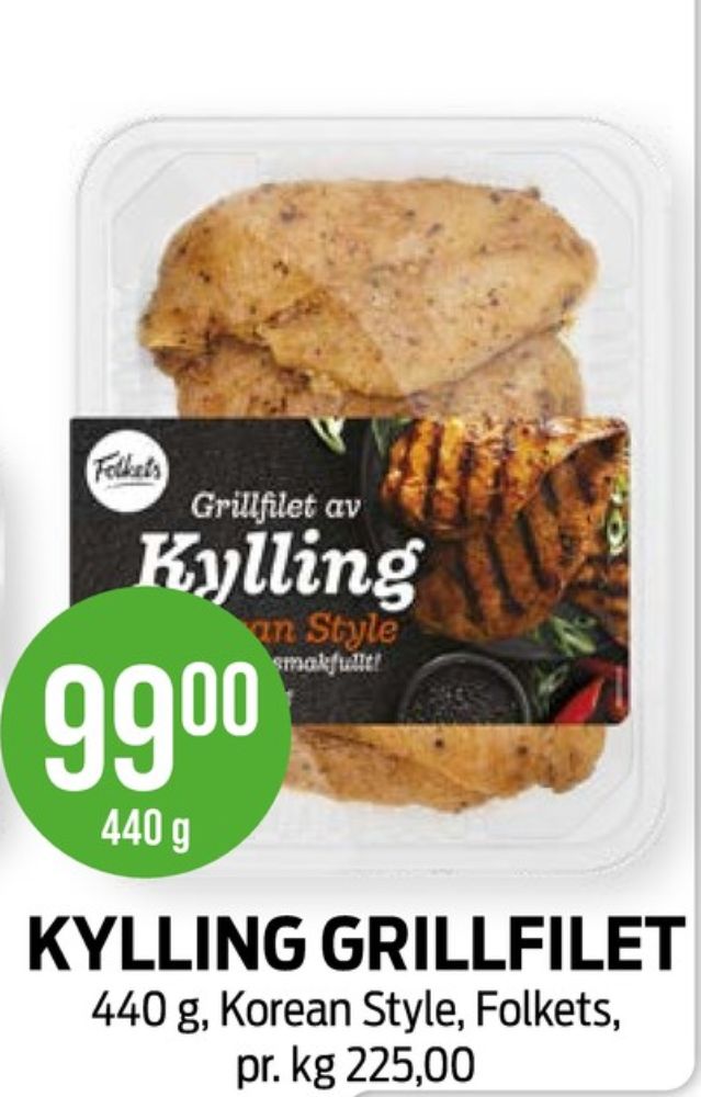 Folkets, Kyllingfilet