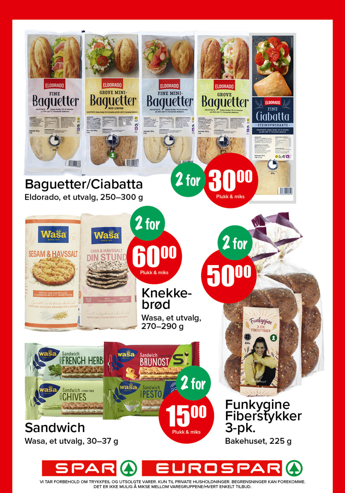Se Spar - Eurospar kundeavis for uke 17 på Tilbudsuken.no. Se gode tilbud på mange varer, f.eks. fine baguetter eldorado eller boller bakehuset. Les kundeavisen her! Side 9