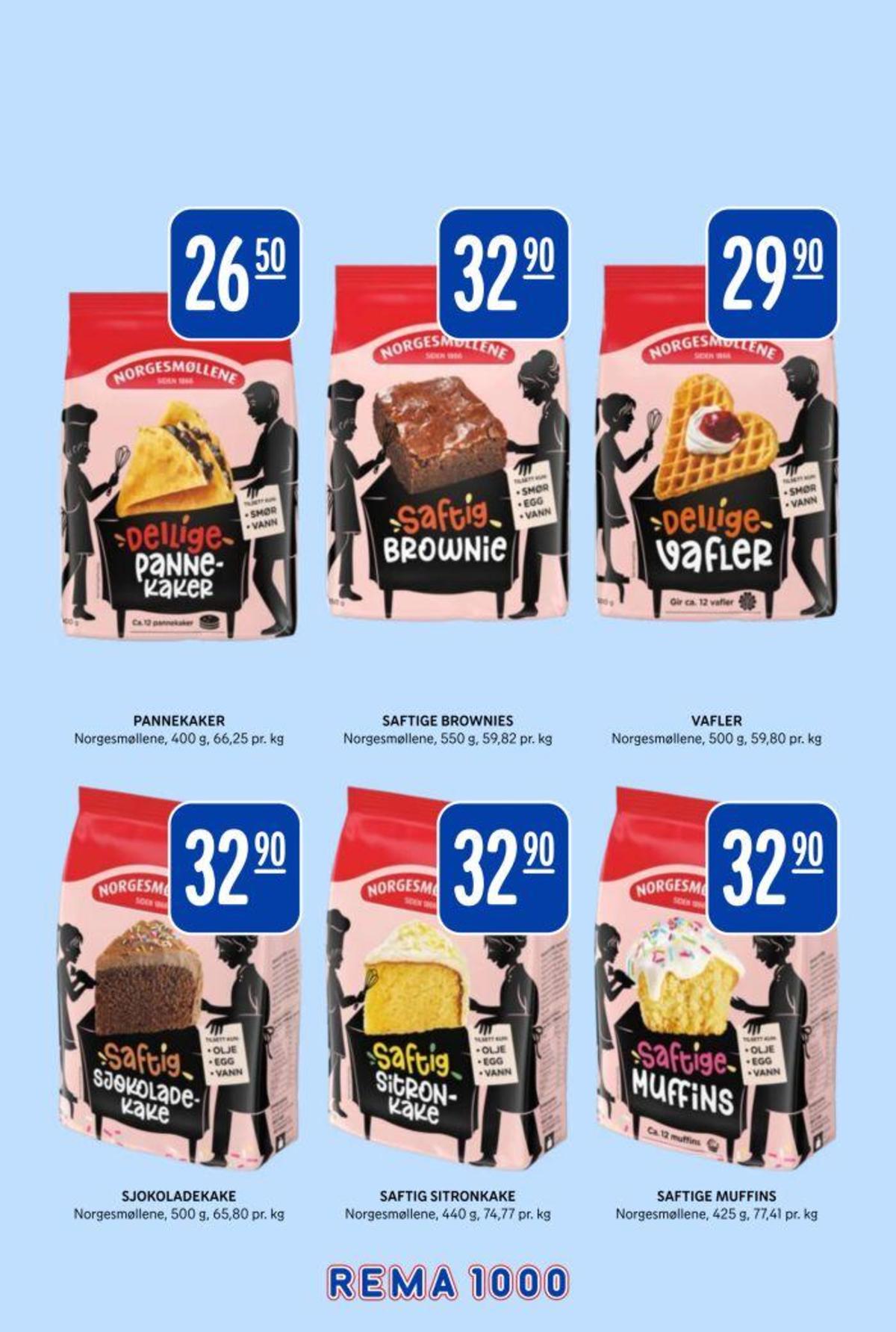 Se Rema 1000 kundeavis for uge 17 på Tilbudsuken.no. Se gode tilbud på mange varer. Les kundeavisen her! Side 32