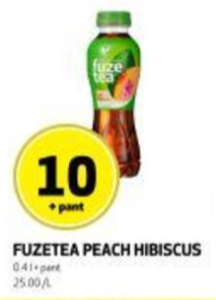 Fuze tea, Iste