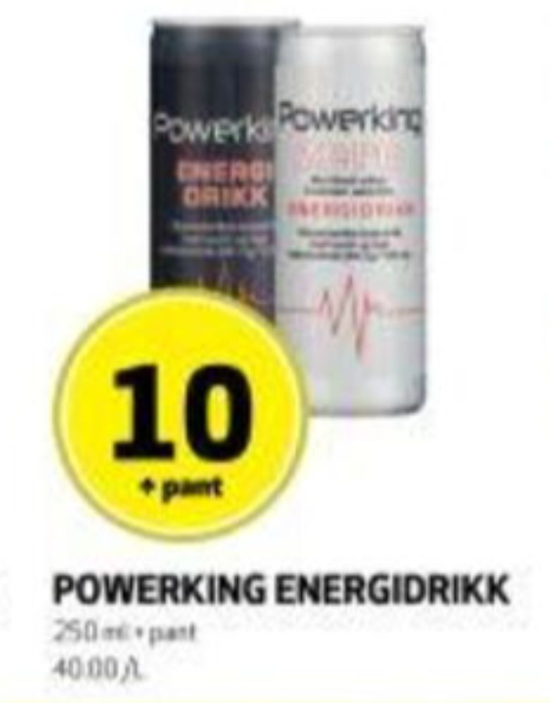 PowerKing, Energidrikk
