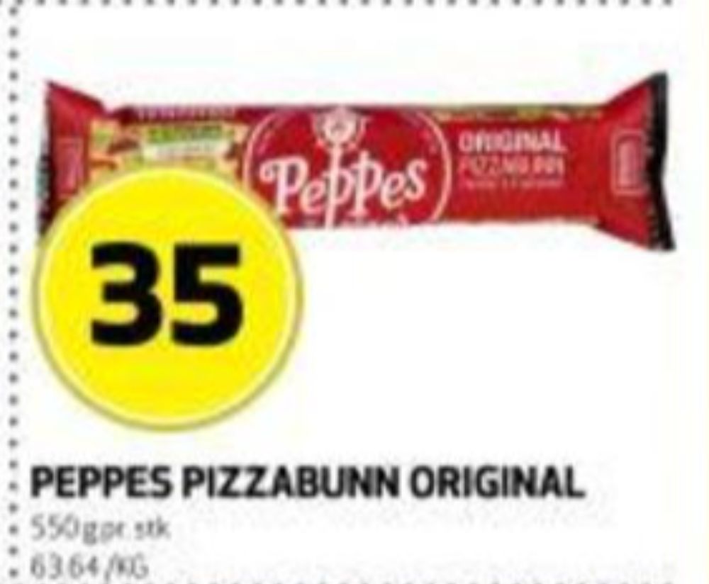 Peppes Pizza, Pizzabunn