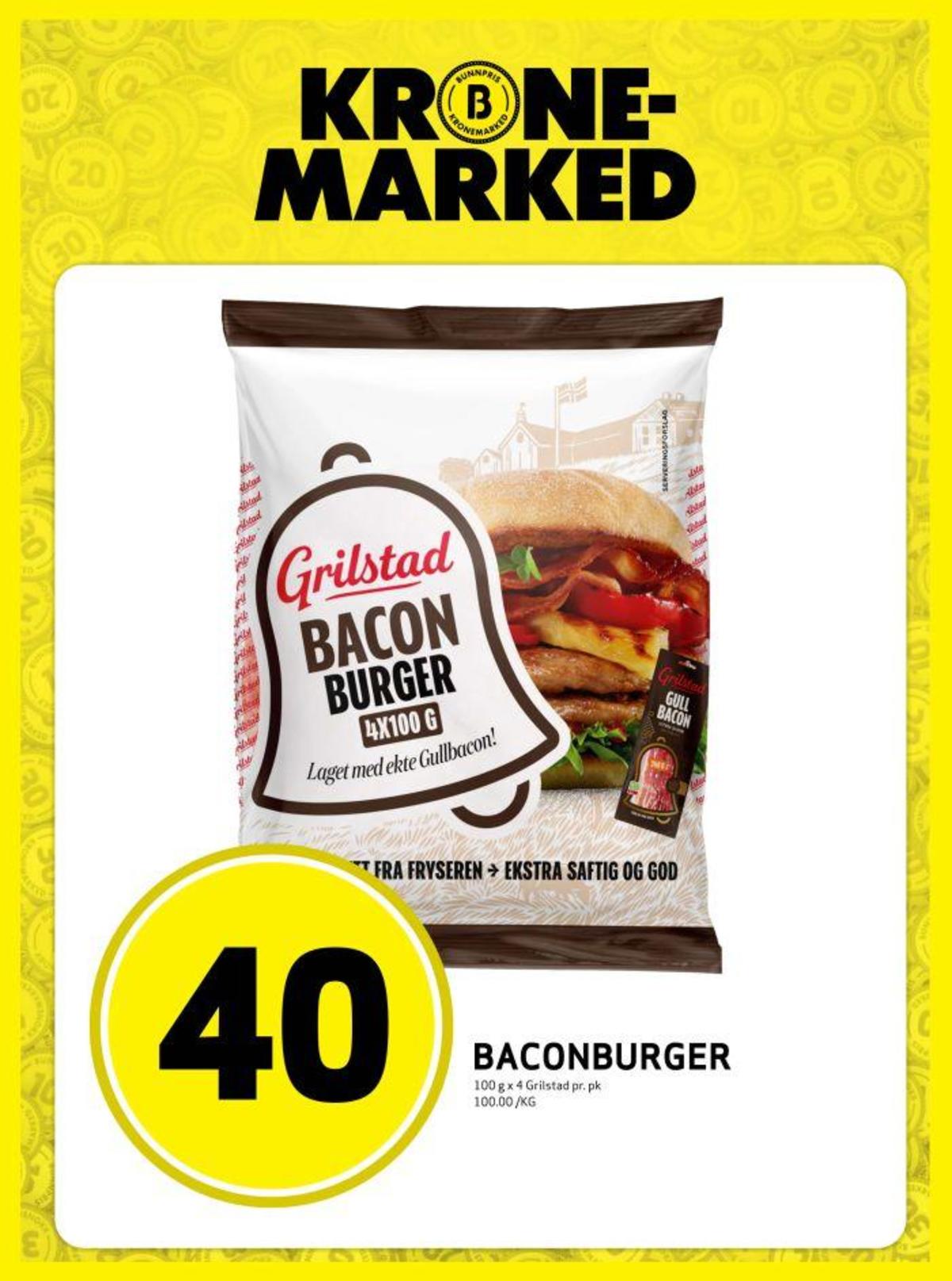 Se Bunnpris kundeavis for uke 17 på Tilbudsuken.no. Se gode tilbud på mange varer, f.eks. hamburger grilstad eller andre varer. Les kundeavisen her! Side 4