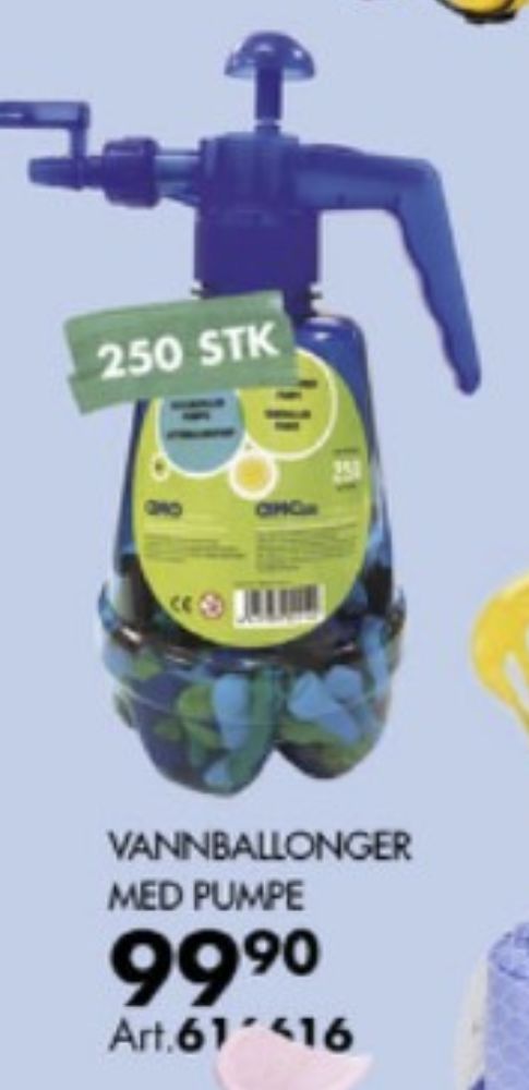 Ukjent, Vannballonger