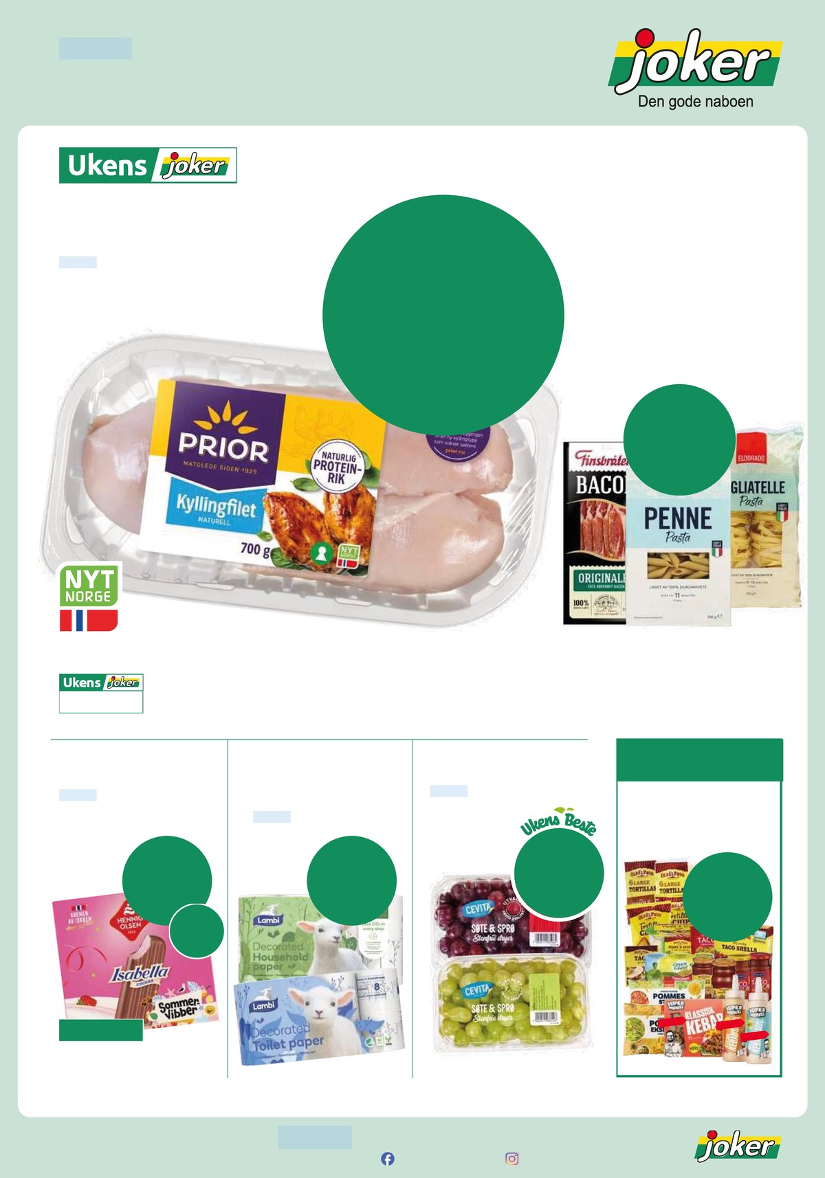 Se Joker kundeavis for uge 17 på Tilbudsuken.no. Se gode tilbud på mange varer. Les kundeavisen her! Side 1