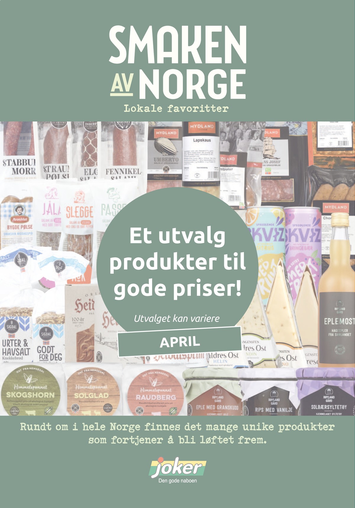 Se Joker kundeavis for uge 17 på Tilbudsuken.no. Se gode tilbud på mange varer. Les kundeavisen her! Side 21