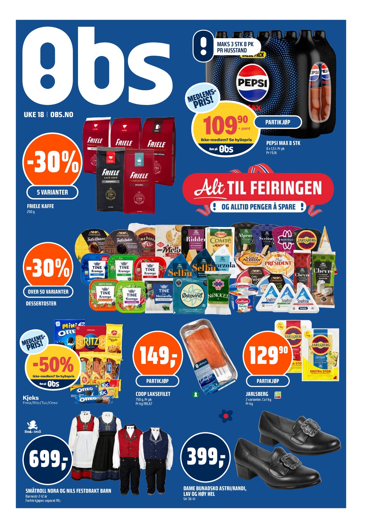 Se Coop Obs kundeavis for uge 17 på Tilbudsuken.no. Se gode tilbud på mange varer. Les kundeavisen her! Side 1