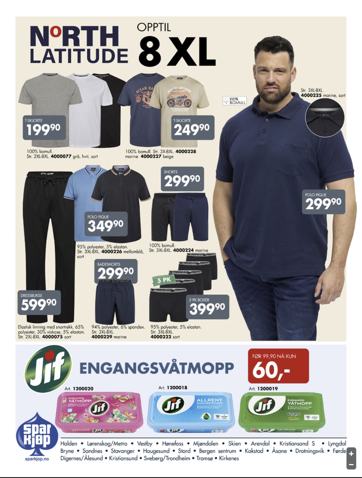 Se Sparkjøp kundeavis for uge 18 på Tilbudsuken.no. Se gode tilbud på mange varer. Les kundeavisen her! Side 16